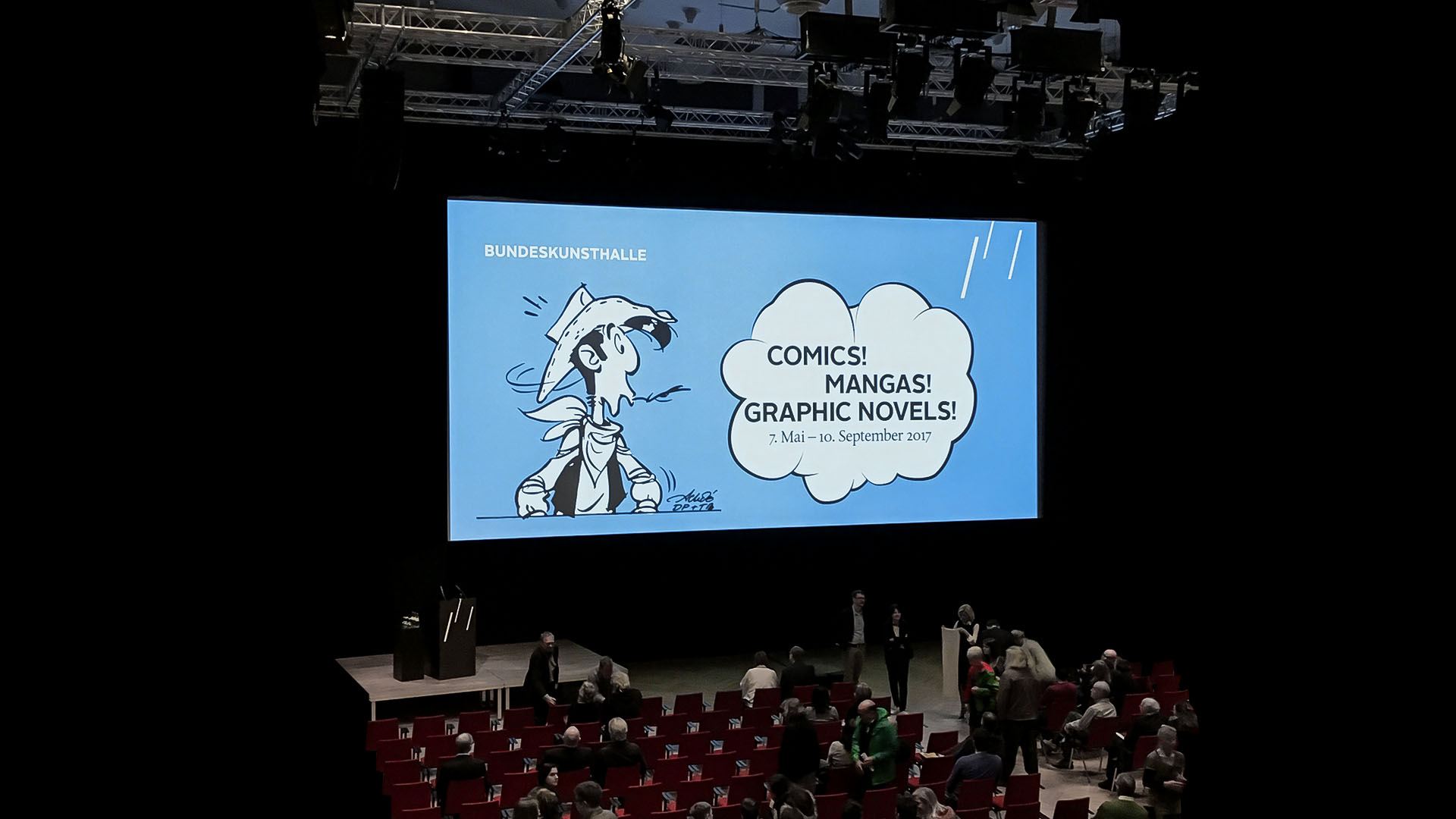 Bundeskunsthalle Comics Ausstellungsfilm